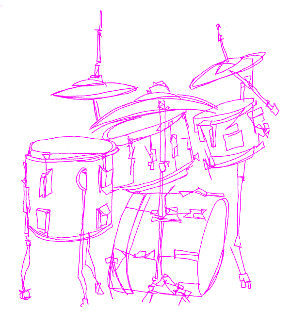 drum drawing